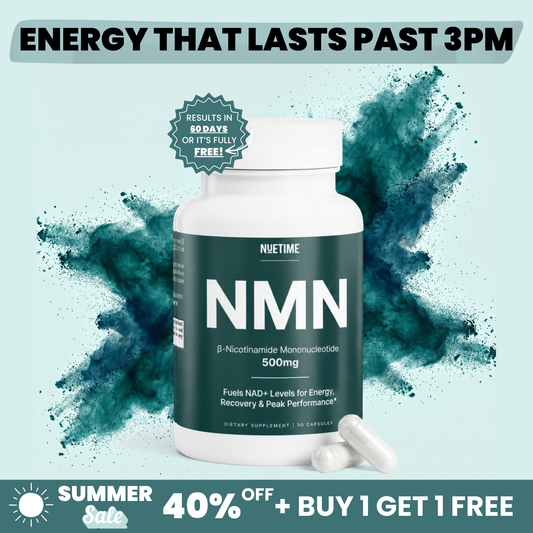 NueTime™ Pure β-NMN | 500mg Capsules