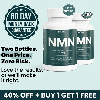 NueTime™ Pure β-NMN | 500mg Capsules