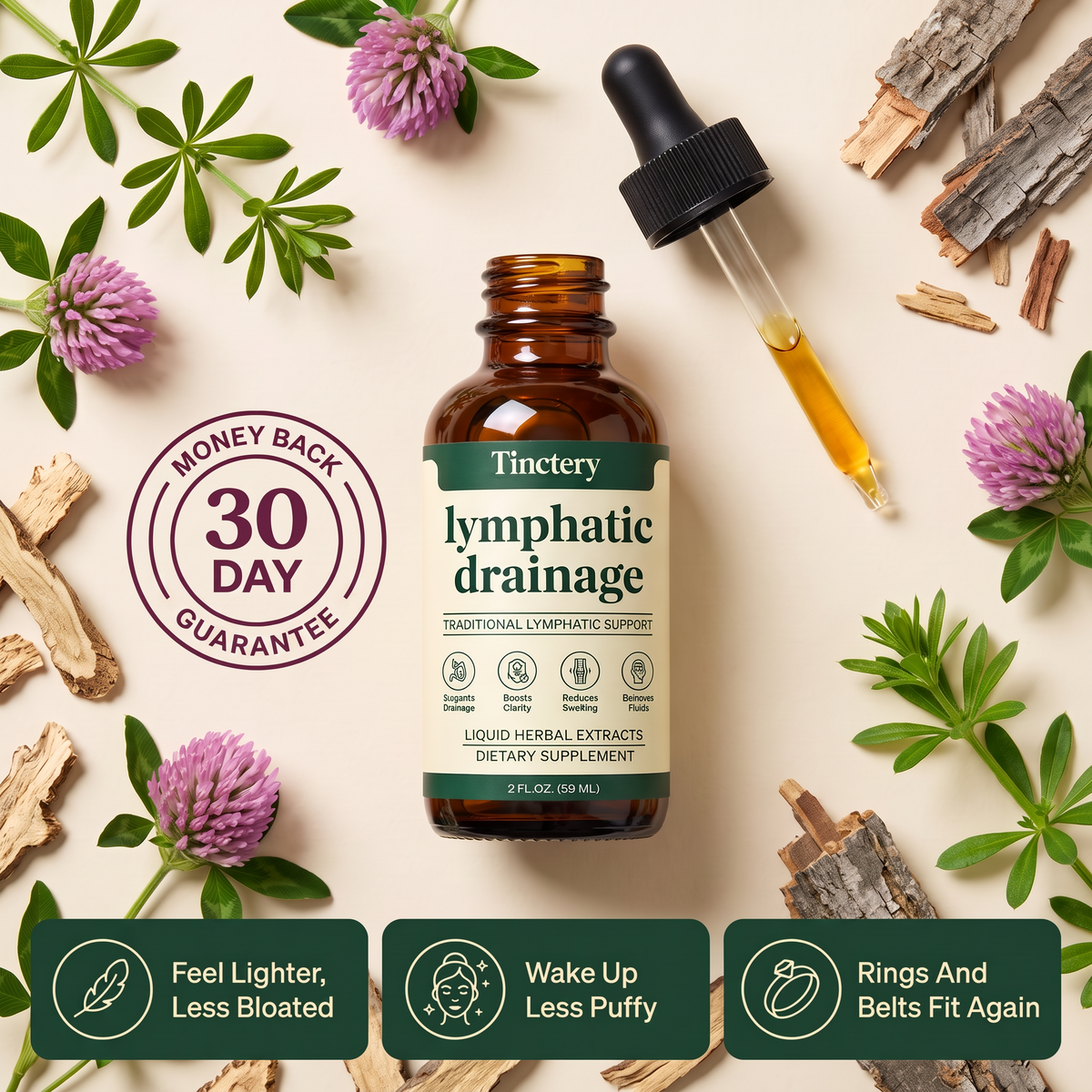 Tinctery™ Lymphatic Drainage Drops